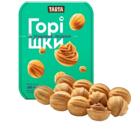 деталь Орешки со сгущенкой 285г Tarta