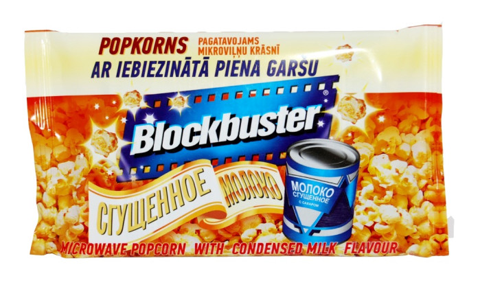 деталь Попкорн Сгущенка 99г Blockbuster