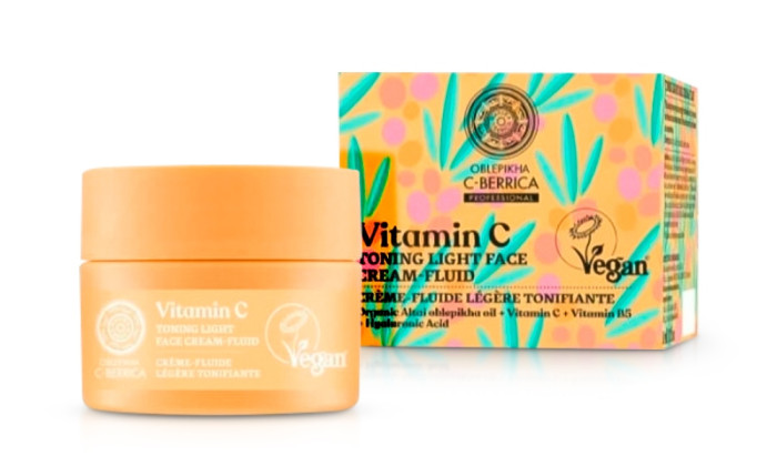 деталь Крем-флюид с витамином С 50мл Natura Siberica