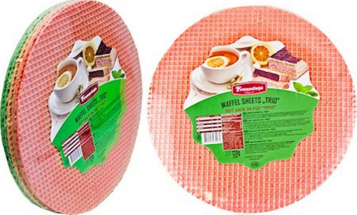 деталь Oplatkové listy TRIO 120g Franzeluta