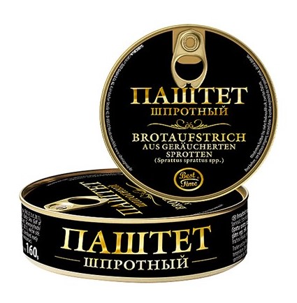 деталь Паштет из шпрот 160г Best Time
