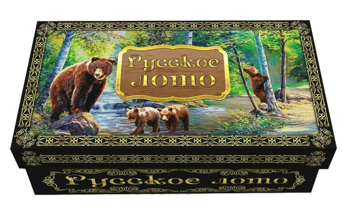 деталь Настольная игра Русское лото Медведи