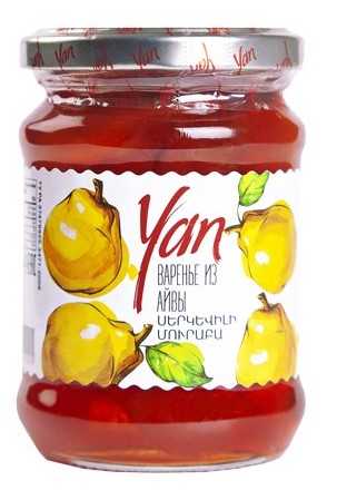 деталь Варенье из айвы 300г Yan