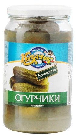 деталь Nakládané okurky Bočkovye 430g Kozačok