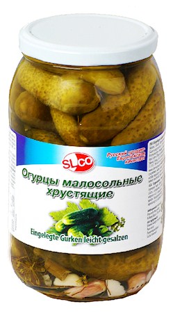 деталь Nakládané okurky 430g Maloslané SLCO
