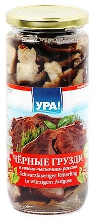 деталь Nakládané černé hruzdi Ura 270g