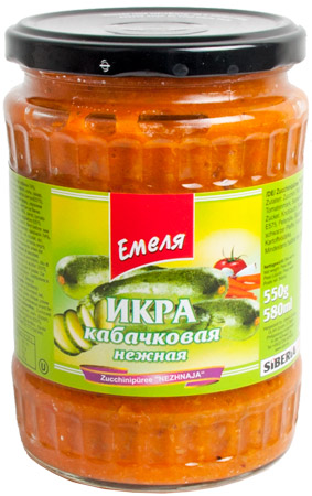 деталь Cuketová pomazánka Jemná Emelja 550g