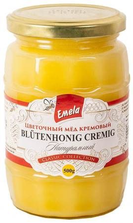 деталь Květový med krémový Emelja 500g