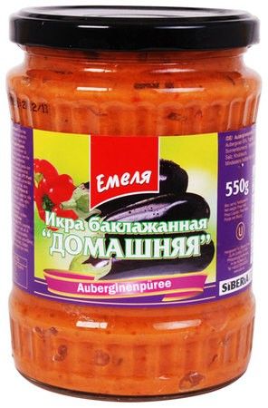 деталь Икра баклажанная Домашняя 540г