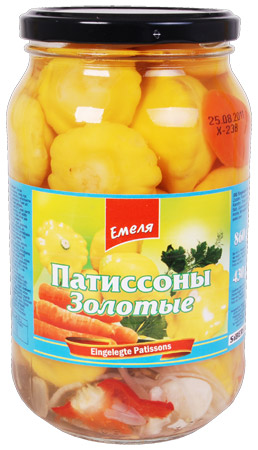 деталь Emelja nakládané patyzony 430g