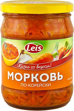 деталь Salát korejská mrkev Leis 480g