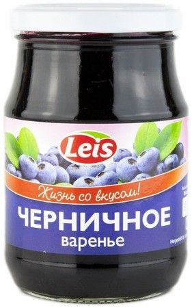 деталь Leis Варенье с черникой 430г