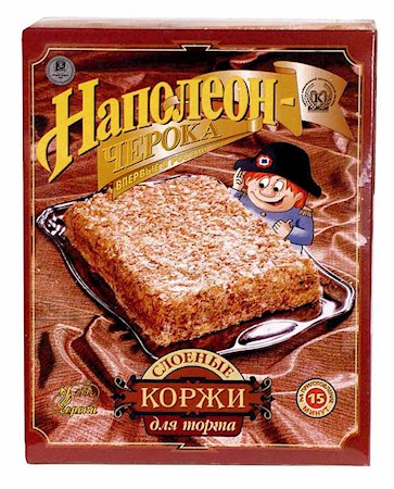 деталь Listové korži na dort napoleon 400g