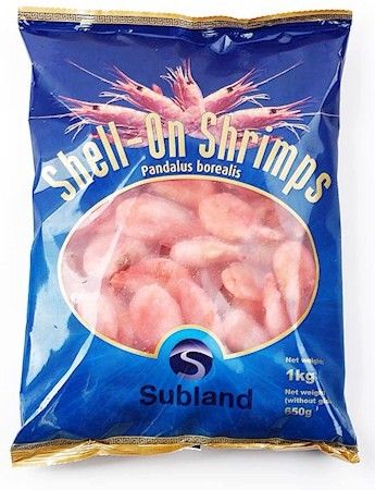деталь Neloupané Krevety 90/120 650g