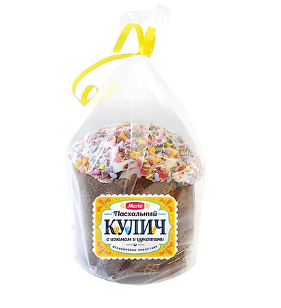 деталь Пасхальный кулич с изюмом 350г Марио