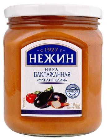 деталь Икра из баклажанов 'Нежин' 450г