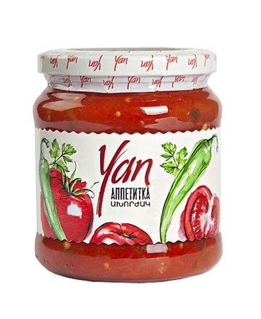 деталь Zeleninová pomazánka YAN Appetitka 485g