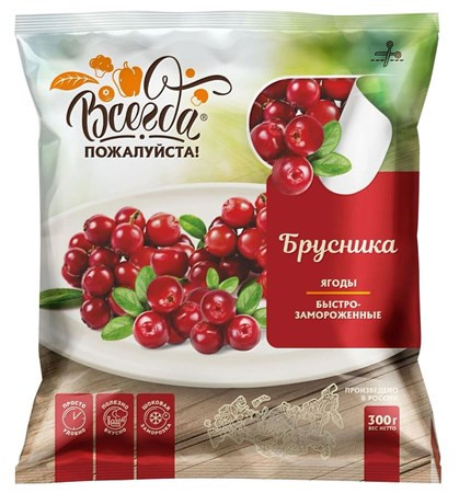 деталь Mražená brusinka 300g Vsegda požalujsta