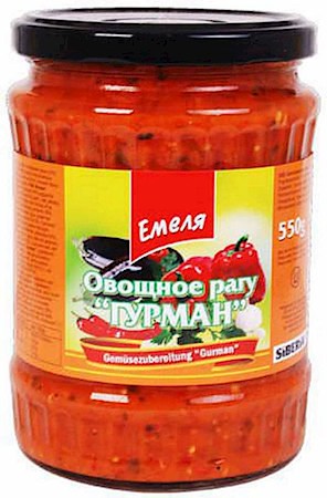 деталь Овощное рагу Гурман 550г Емеля