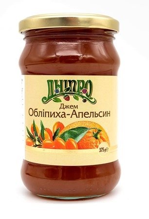 деталь Варенье облепиха-апельсин 375г Днипро