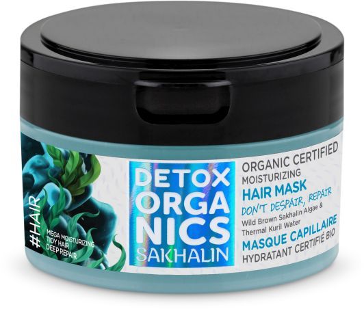 деталь Увлажняющая маска для волос 200 мл DETOX ORGANICS SAKHALIN N.S.