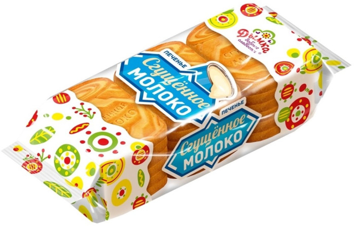 деталь Sušenky Slazene mléko DYMKA 195g