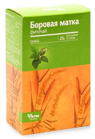деталь Боровая матка фиточай 25г ФармГрупп