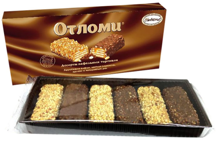 деталь Oplatkové assorti Otlomi 250g AKK