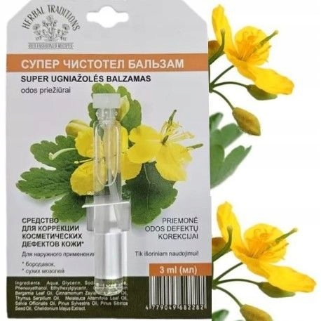 деталь Супер Чистотел 3мл HERBAL TRADITIONS