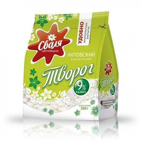 деталь Tvaroh 9% Svalya 200g