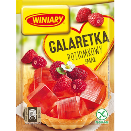 деталь Желе со вкусом лесных ягод 71г Galaretka Winiary