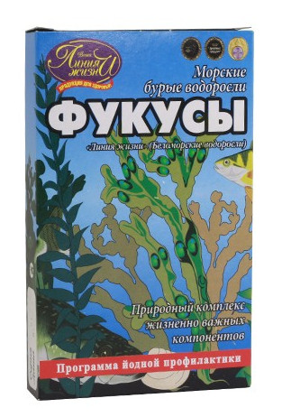 деталь Морские бурые водоросли Фукусы 100г Линия жизни