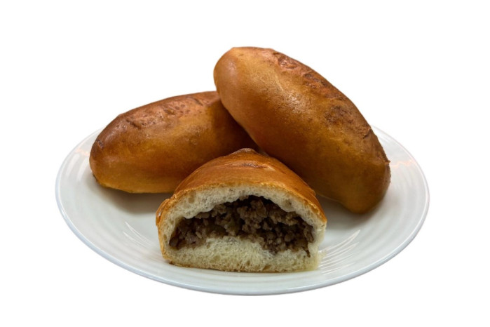 деталь PIROŽKY s mletým masem (hovězí + vejce)
