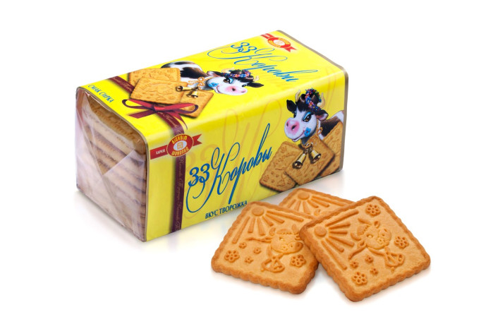 деталь Sušenky tvarohové Korovka 180g