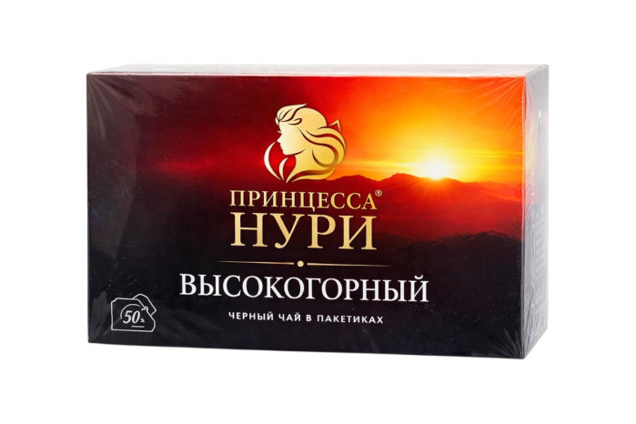 деталь Чёрный чай 50×2 г Princessa Nuri