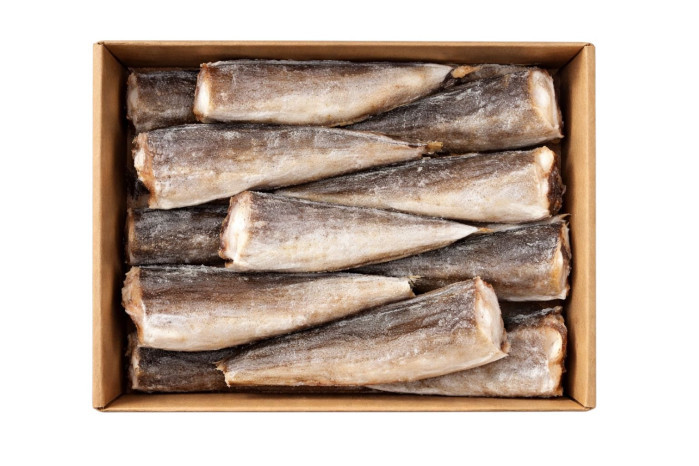 деталь Хек потрошёный вяленый