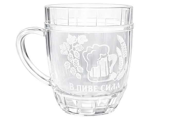 деталь Пивная кружка В пиве - сила 0,5 л