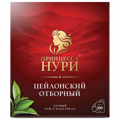 деталь Čaj černý Princessa Nuri 100*2g