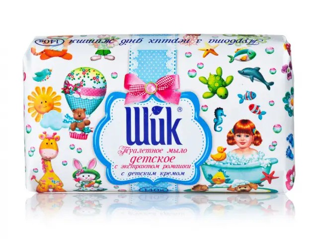деталь Detské mydlo s extraktom harmančeka 140 g Shik