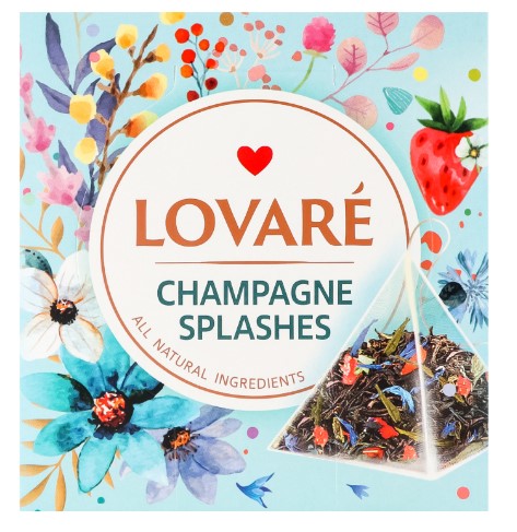 деталь Чай Брызги Шампанского 15*1,5г Lovaré