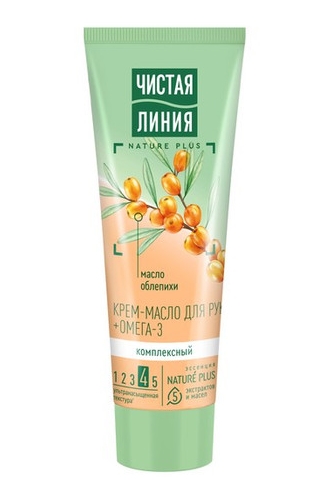 деталь Крем-масло для рук и локтей комплексный 75мл Чистая линия