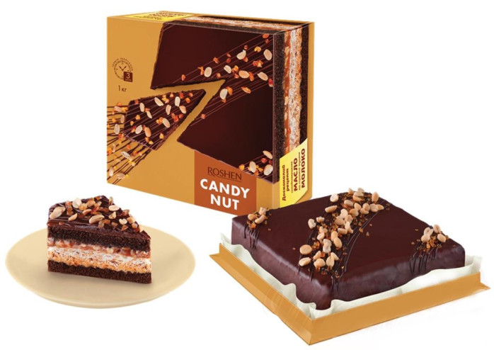 деталь Торт CANDY NUT 1кг Roshen