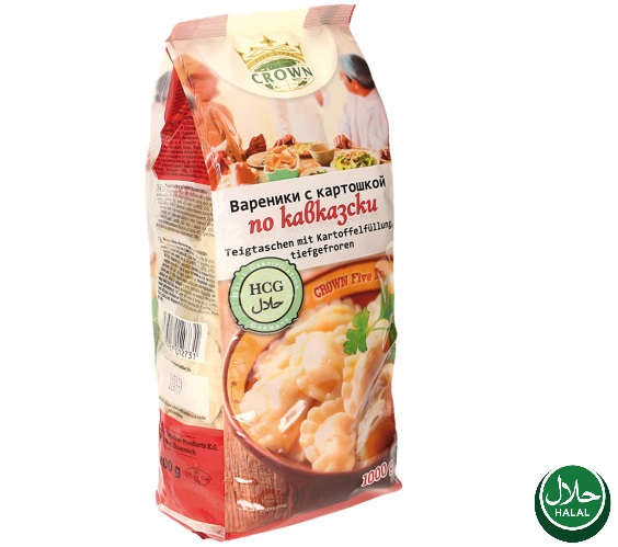 деталь Вареники с картофелем Crown 1000г