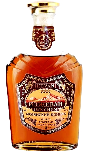 деталь Бренди Премиум 3 года 0,5Л 40% ИДЖЕВАН 