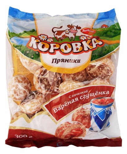 деталь Perníky s karamelovou náplní Korovka 300g