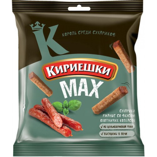 деталь Suchariky Lovecké párky Kiriešky 40g