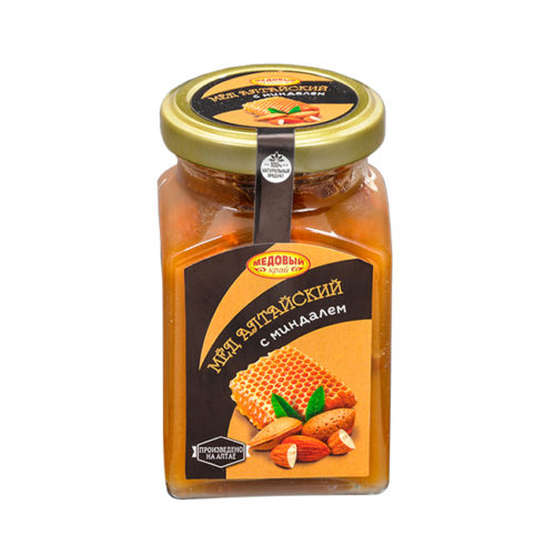деталь Мёд Алтайский с миндалем 320г МК