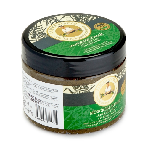 деталь Tělový peeling Jalovec R.B.A. 300ml