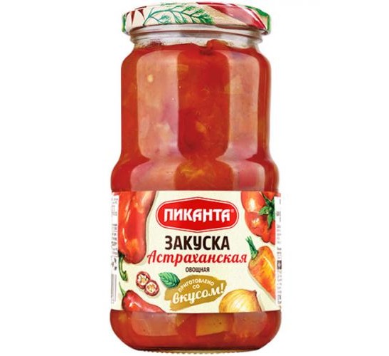 деталь Закуска Астраханская 460 г Пиканта