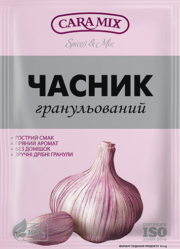 деталь Чеснок гранулированный 15г Caramix